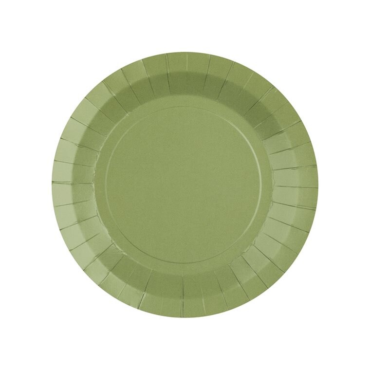 Product Image for Lautaset 17,5 cm - Oliivinvihreä 10 kpl