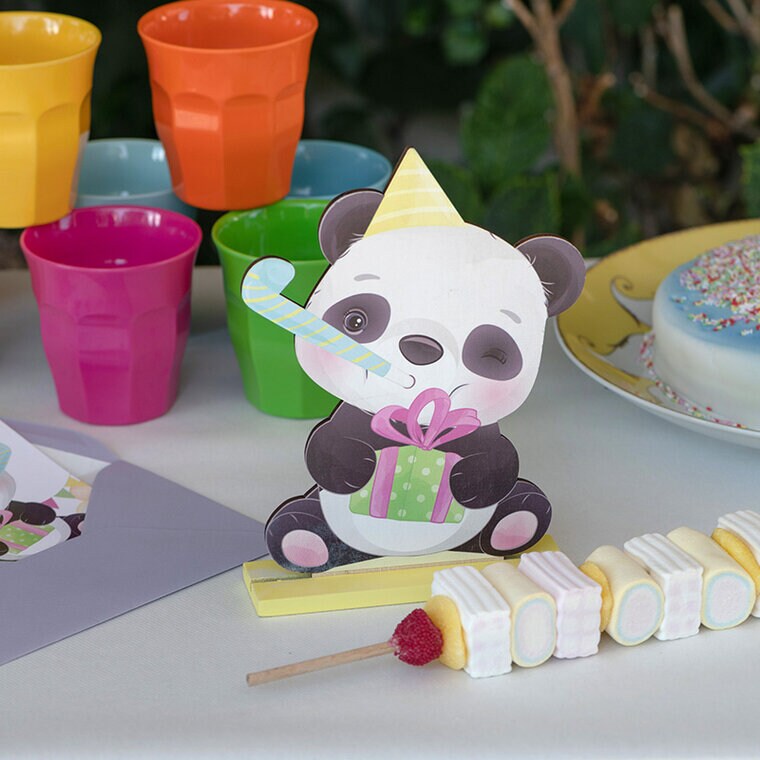 Product Image for Panda - 2D Puinen pöytäkoriste 20 cm