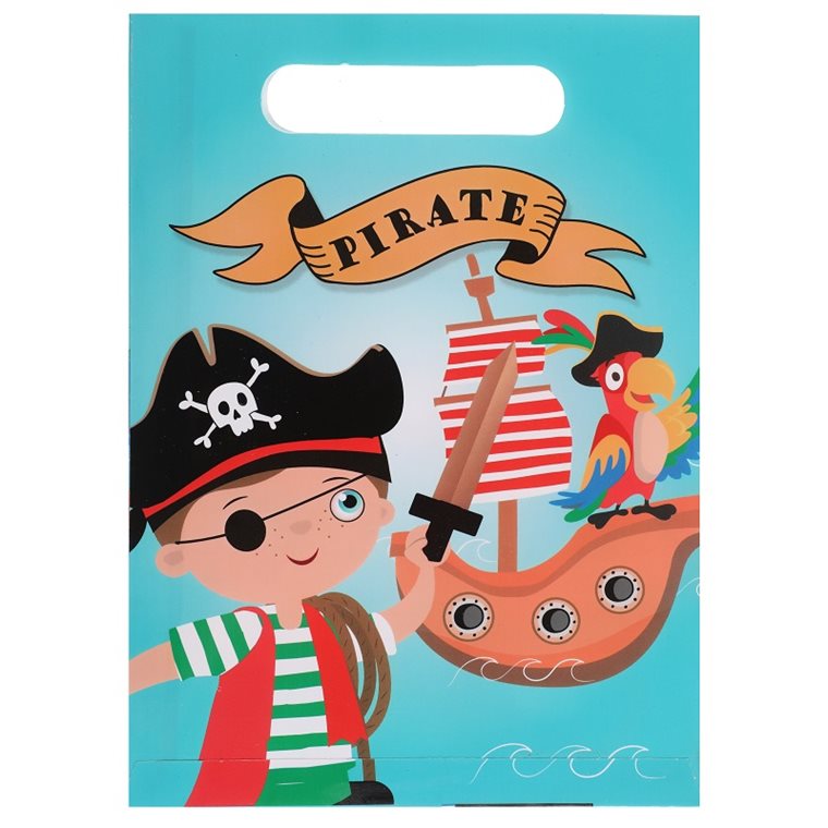 Product Image for Pienet merirosvot - Juhlapussit Paperia 10 kpl