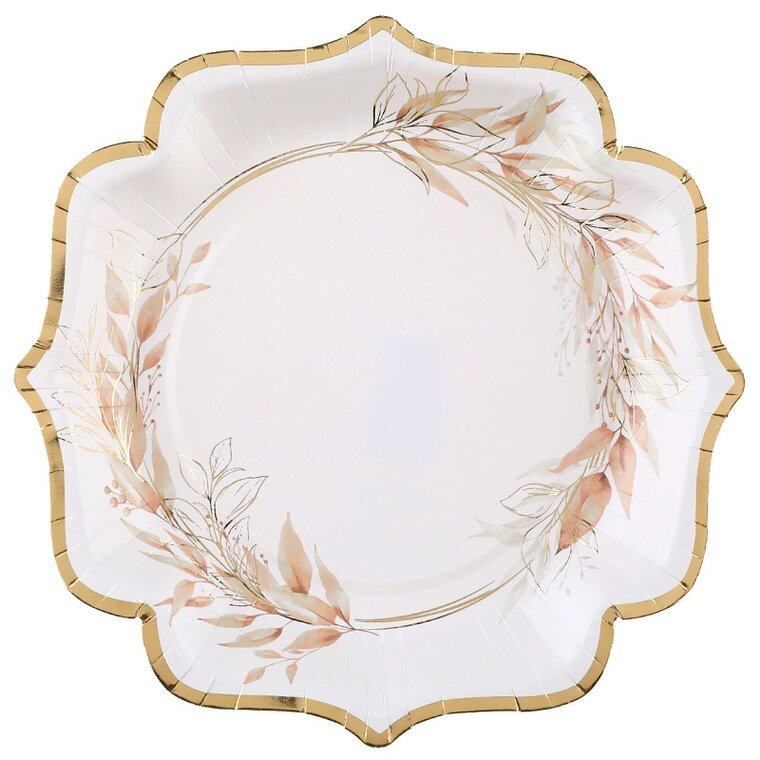 Product Image for Kultalehti - Lautaset 10 kpl