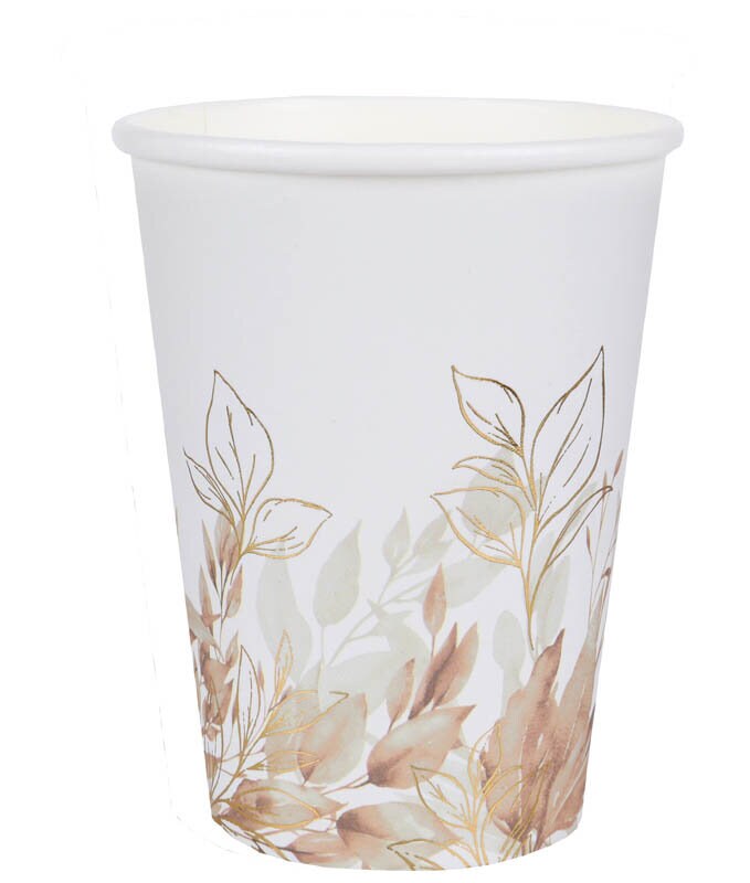 Product Image for Kultalehti - Pahvimukit 10 kpl