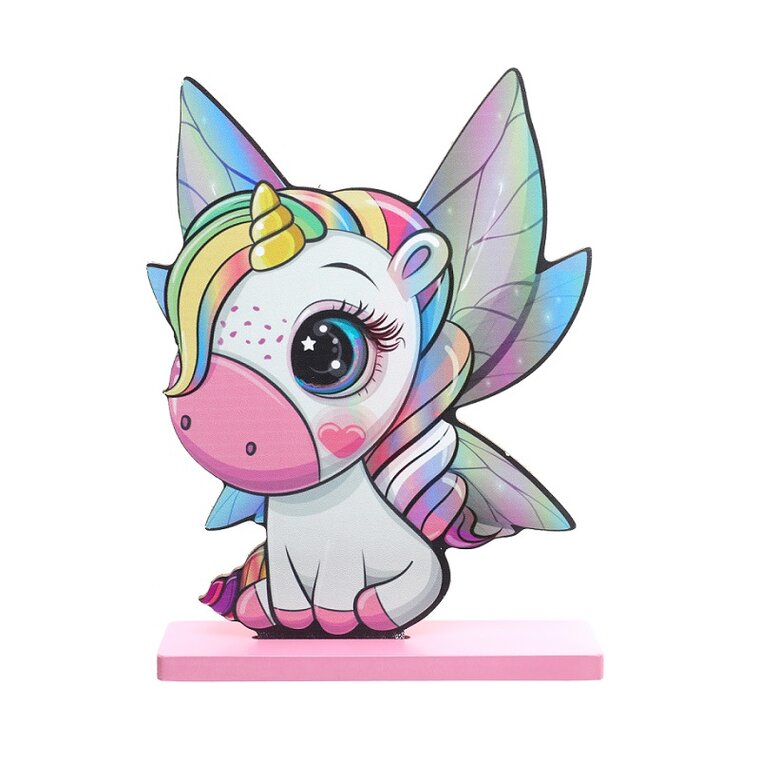 Product Image for Unicorn Fairy - Pöytäkoriste puusta 20 cm