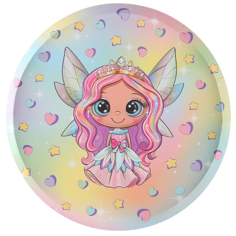 Product Image for Unicorn Fairy - Lautaset 10 kpl
