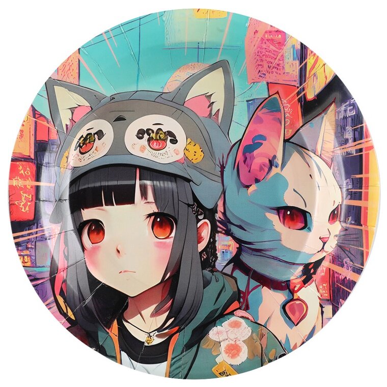 Product Image for Manga - Lautaset 10 kpl