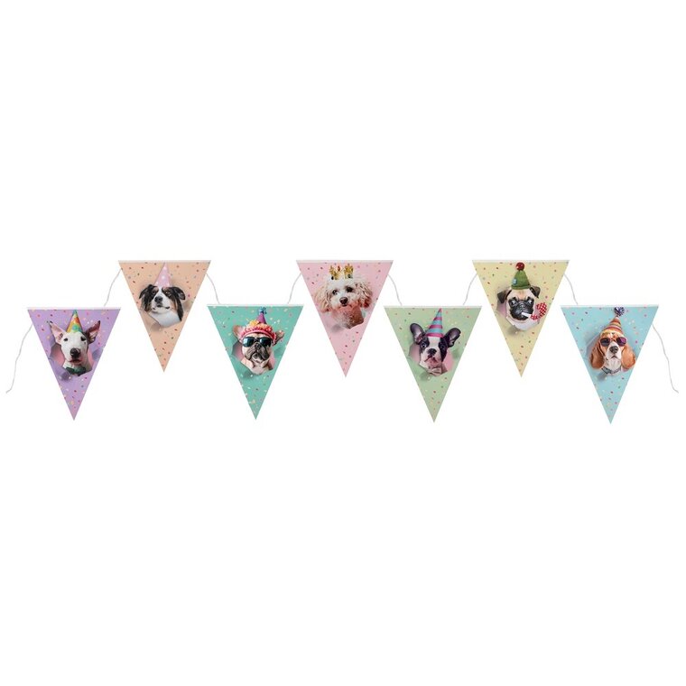 Product Image for Party Dog Lippuviirinauha 3 metriä
