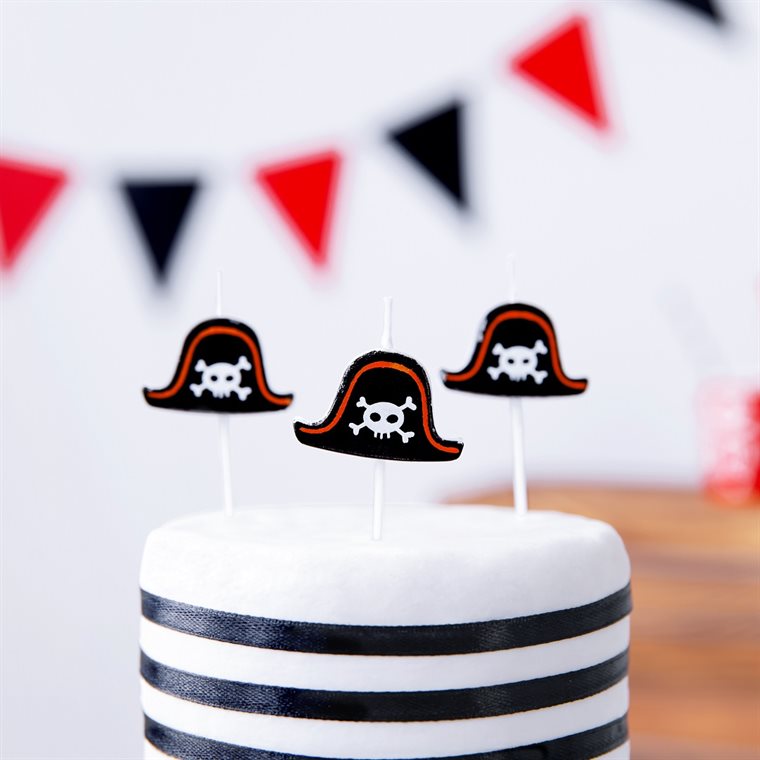 Product Image for Kakkukynttilä - Pirat Party 5 kpl