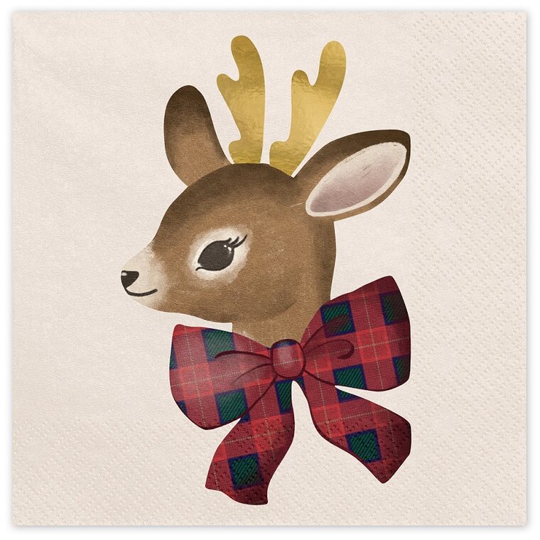 Product Image for Jouluservetit Poro 12 kpl