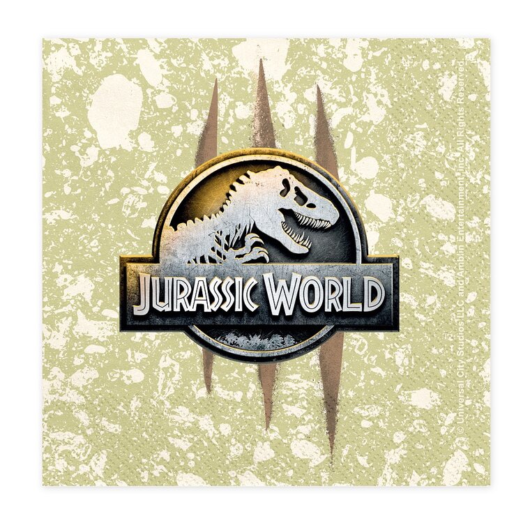 Product Image for Jurassic World Servetit 20 kpl