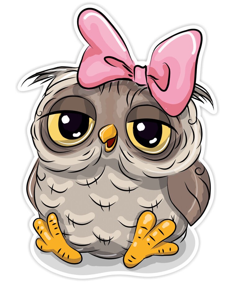 Product Image for Pöllö Seinäkoriste Lastenhuoneeseen 3D