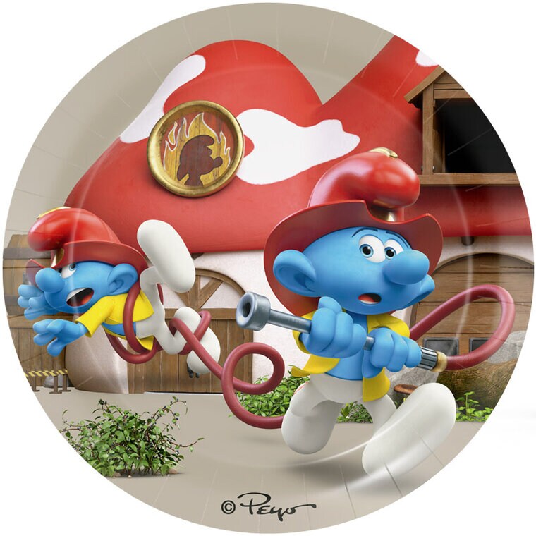Product Image for Smurffit - Lautaset 8 kpl