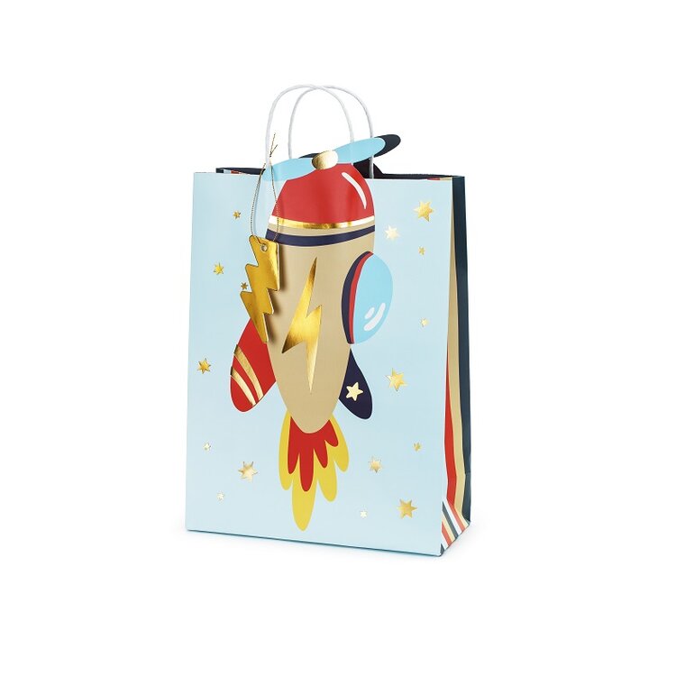Product Image for Lahjakassi Lentokone 35 x 24 cm