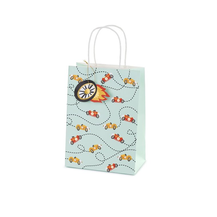 Product Image for Lahjakassi Kilpa-auto 25 x 18 cm