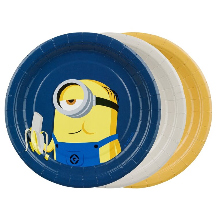 Product Image for Minions Lautaset 6 kpl (18 cm)