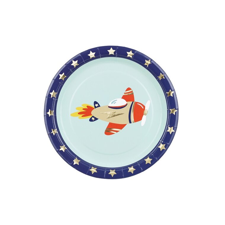 Product Image for Lentokone - Lautaset 6 kpl