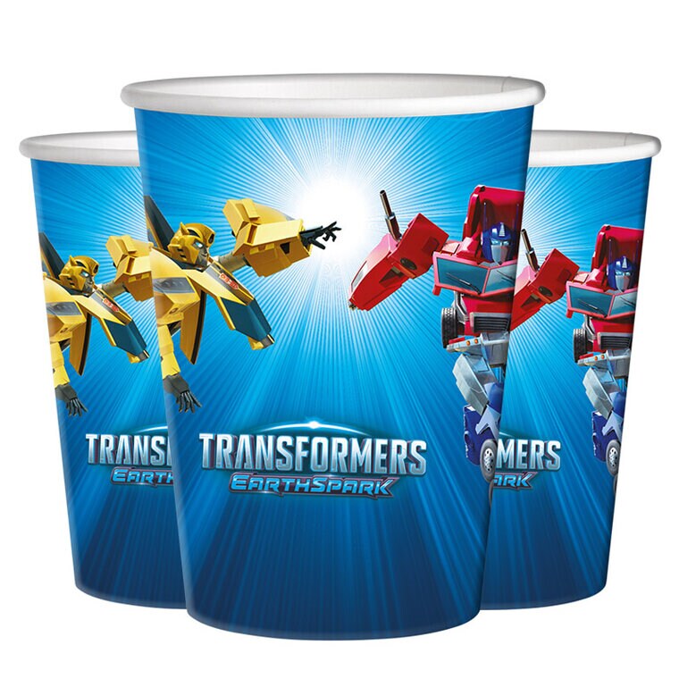 Product Image for Transformers - Pahvimukit 8 kpl