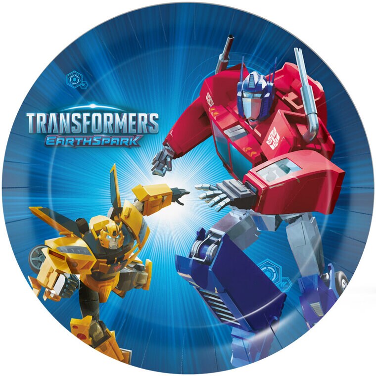 Product Image for Transformers - Pahvilautaset 8 kpl (23 cm)
