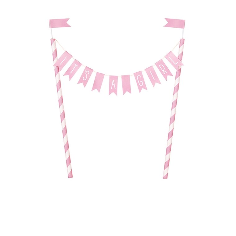 Product Image for Pink Heart Babyshower, Kakkukoriste Its a Girl