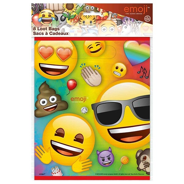 Product Image for Emoji Rainbow Fun - Juhlapussit 8 kpl