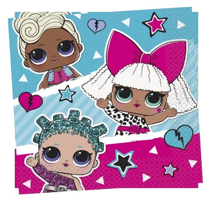 Product Image for LOL Surprise - Servietit 16 kpl