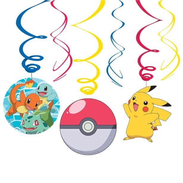Product Image for Pokemon - Riippuvat Swirl-koristeet