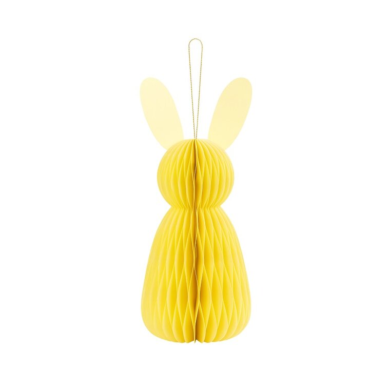 Product Image for Pääsiäiskoriste - Keltainen Pääsiäispupu Honeycomb 30 cm
