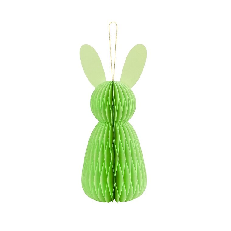 Product Image for Pääsiäiskoriste - Vihreä Pääsiäispupu Honeycomb 30 cm