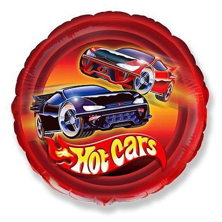 Product Image for Folioilmapallo Hot Cars 45 cm