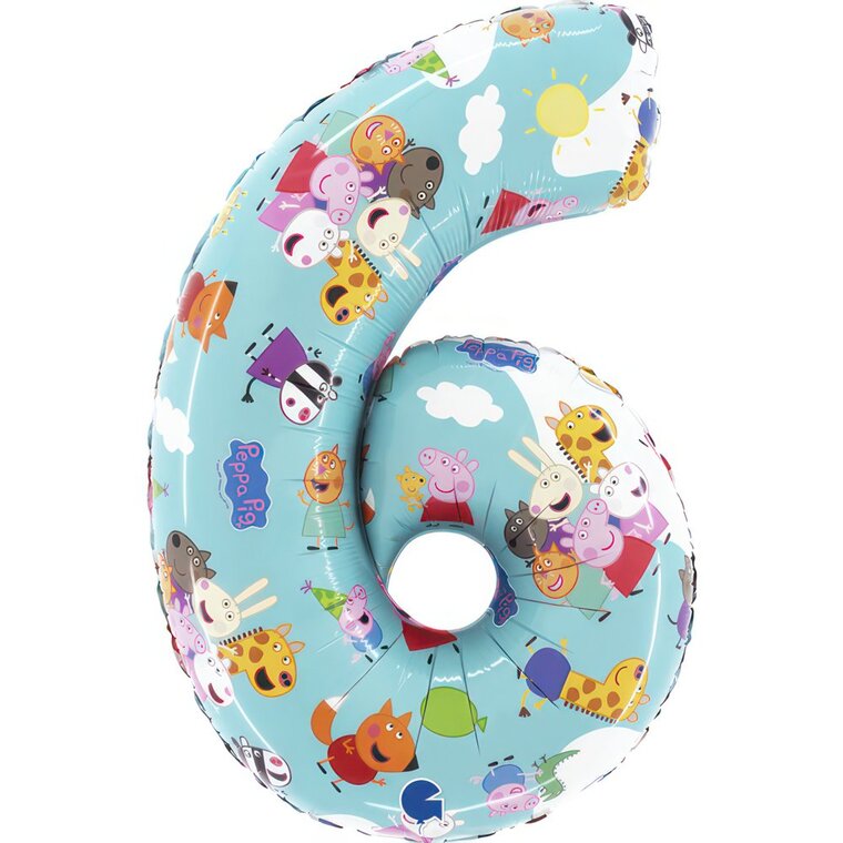 Product Image for Pipsa Possu Numeroilmapallo 6