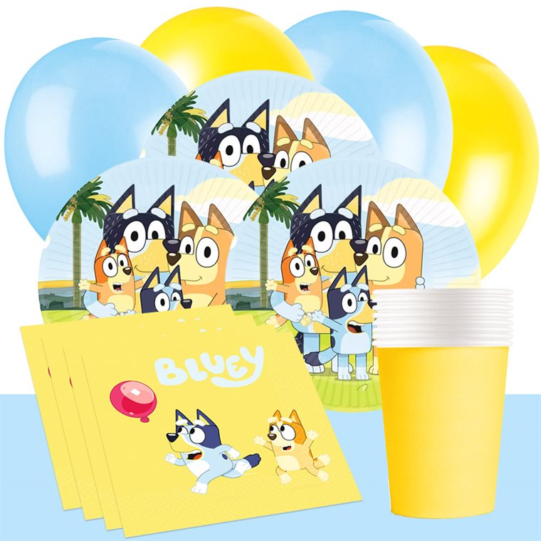 Product Image for Bluey Juhlasetti 8-16 hengelle