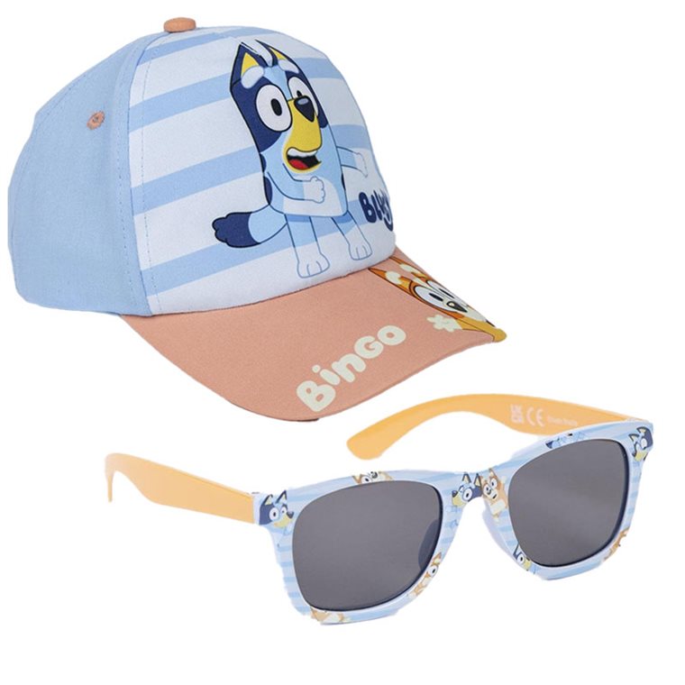 Product Image for Bluey - Lippis ja aurinkolasit lapsille
