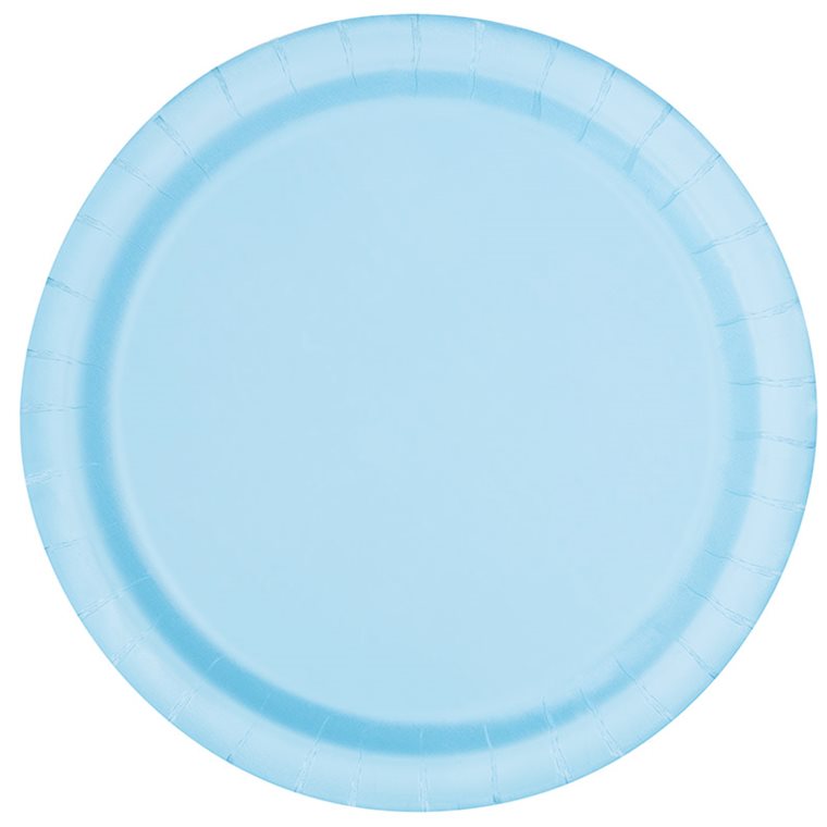 Product Image for Pahvilautaset 22 cm Vaaleansininen 8 kpl