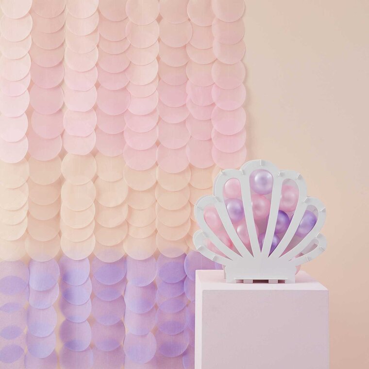 Product Image for Mermaid Magic - Taustaverho Vaaleanpunainen/Violetti