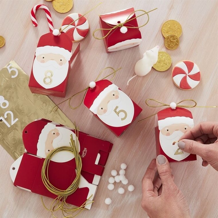 Product Image for DIY Adventtikalenteri - Pahviset Joulutontut