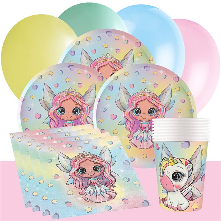 Product Image for Unicorn Fairy Juhlasetti 10-20 hengelle