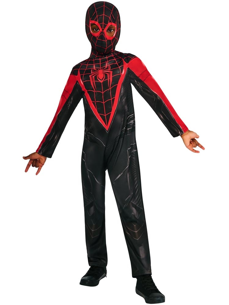 Spiderman Miles Morales Naamiaisasu 5-6 vuotta