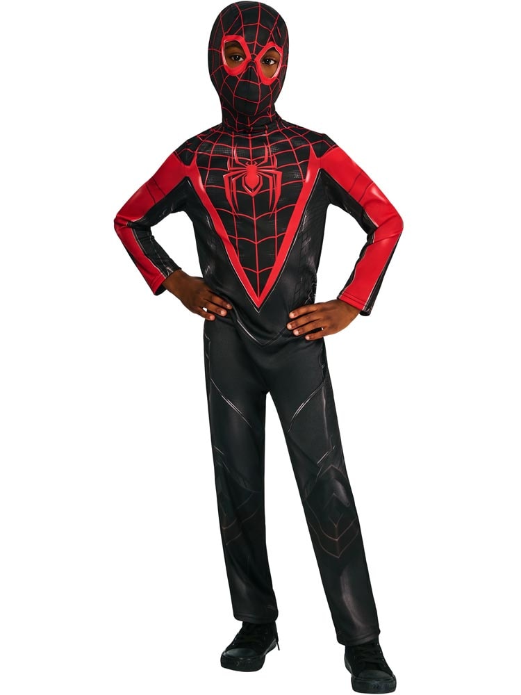 Spiderman Miles Morales Naamiaisasu 7-8 vuotta