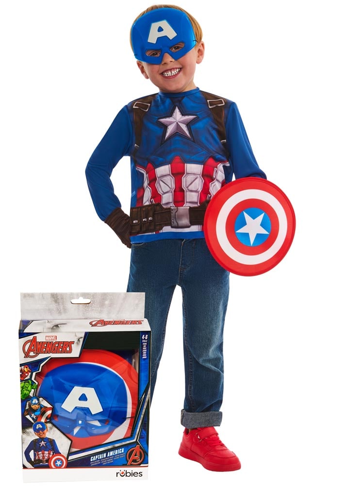 Captain America Naamiaisasu 4-6 vuotta