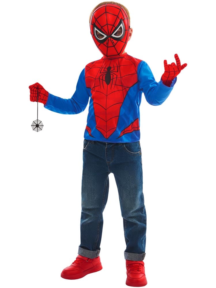 Spiderman naamiaisasu 4-6 vuotta