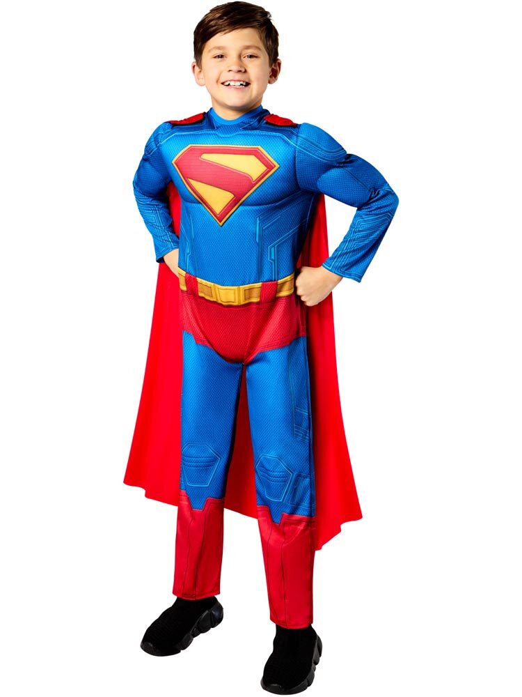 Superman Deluxe Naamiaisasu Lapsille 9-10 vuotta