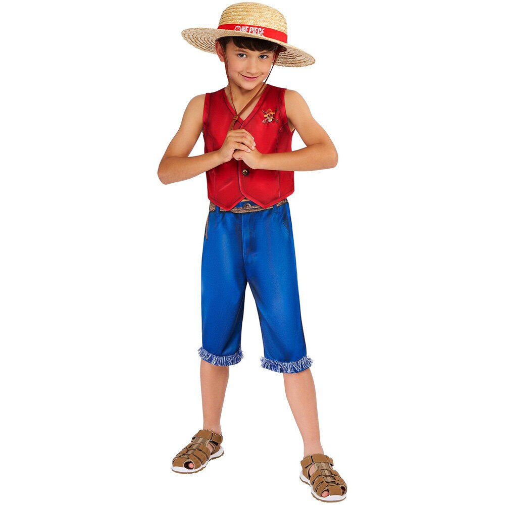 One Piece Luffy Naamiaisasu 11-13-vuotiaille