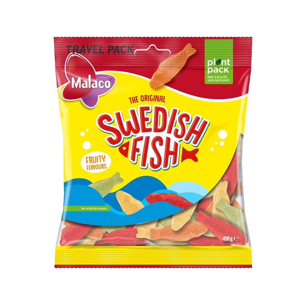 Malaco Swedish Fish 350 grammaa