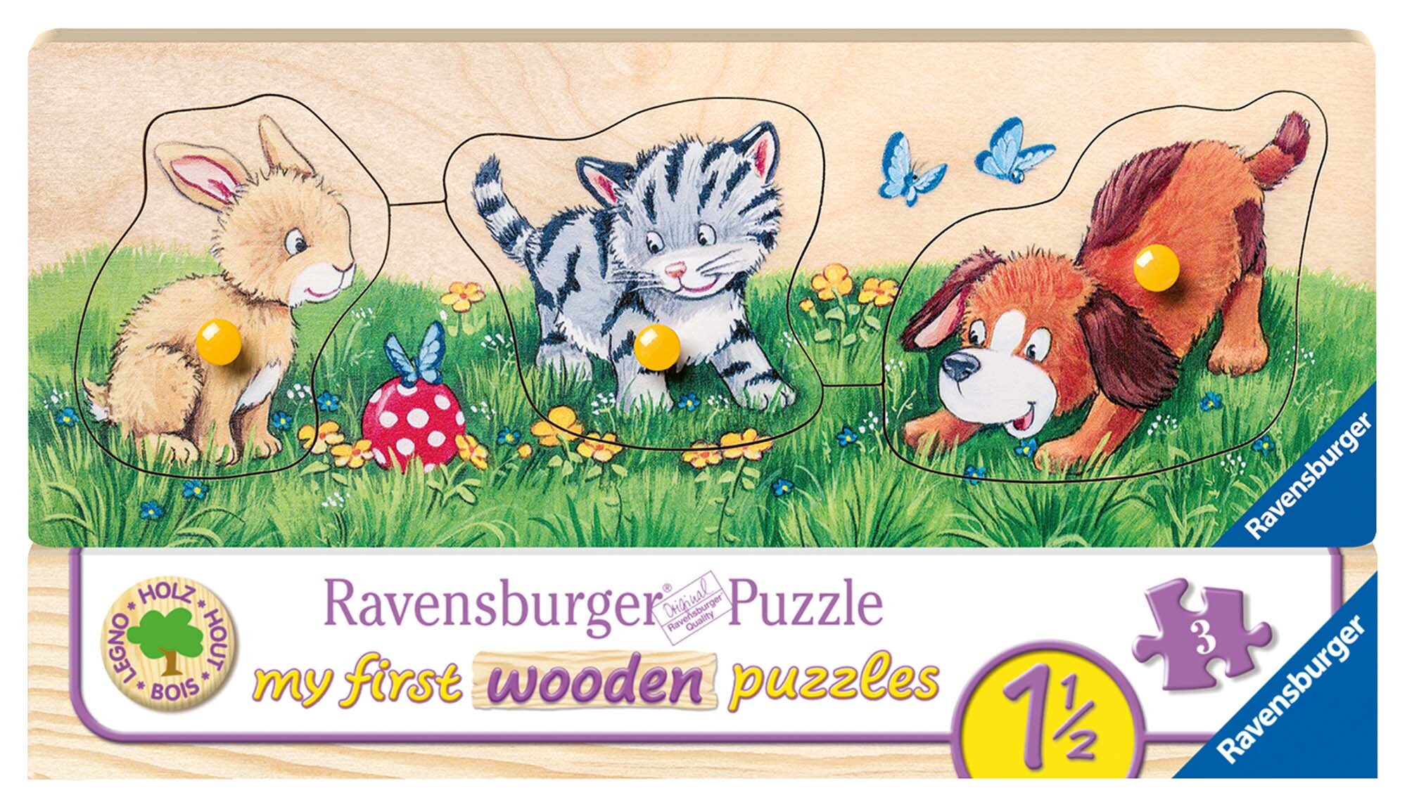 Ravensburger Palapeli, Cute Baby Animals 3 palaa