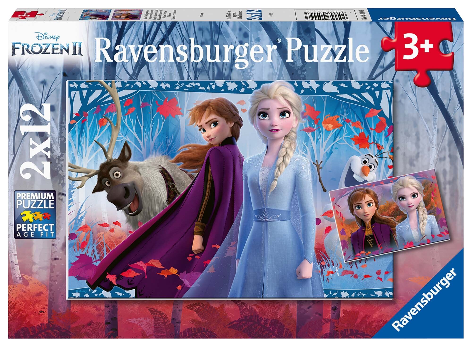 Ravensburger Palapeli, Disney - Frozen 2x12 palaa