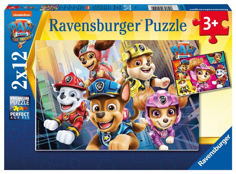 Ravensburger Palapeli, Our helpers on four paws 2x12 palaa