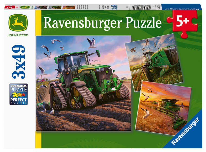 Ravensburger Palapeli, Seasons of John Deere 3x49 palaa