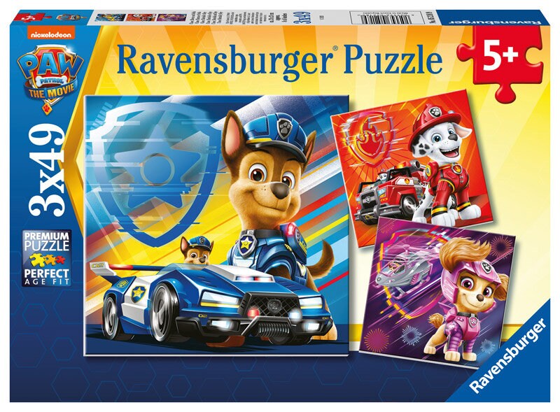 Ravensburger Palapeli, Paw Patrol Movie 3x49 palaa