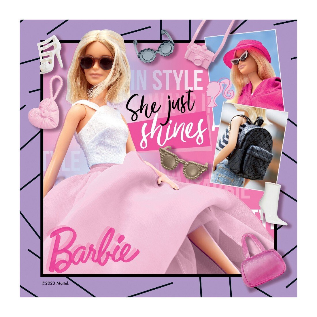 Ravensburger Palapeli - Barbie 3x49 palaa