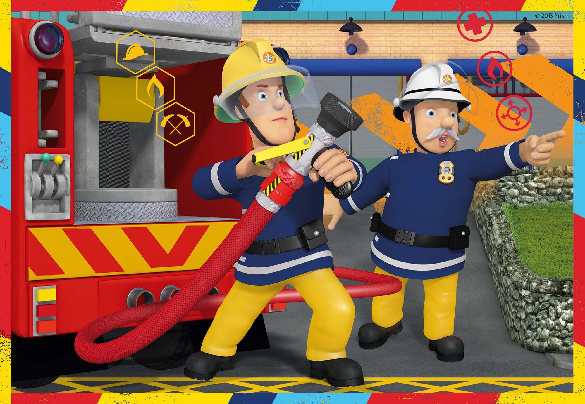 Ravensburger Palapeli, Fireman Sam in Action 2x12 palaa