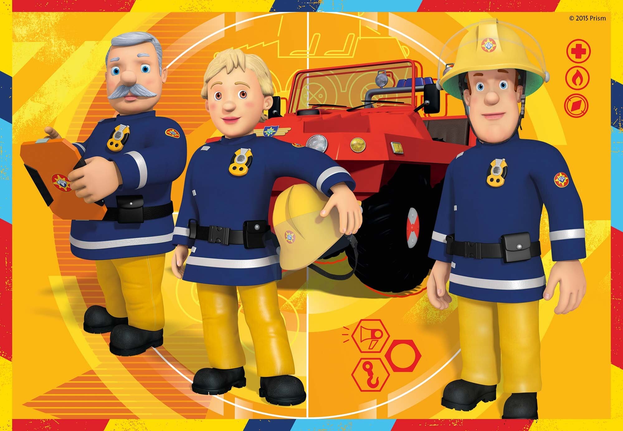 Ravensburger Palapeli, Fireman Sam in Action 2x12 palaa