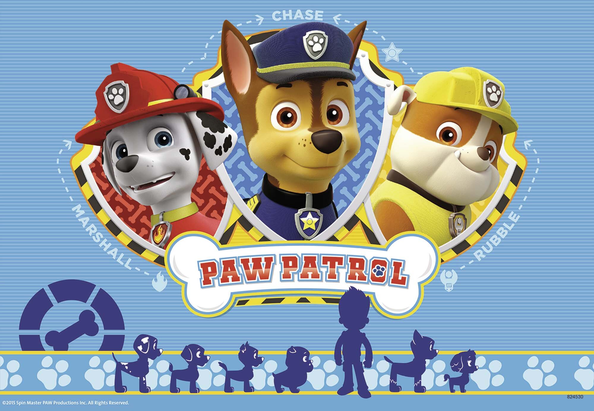 Ravensburger Palapeli, Paw Patrol 2x12 palaa